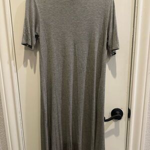 Stylish Gray Maxi Dress